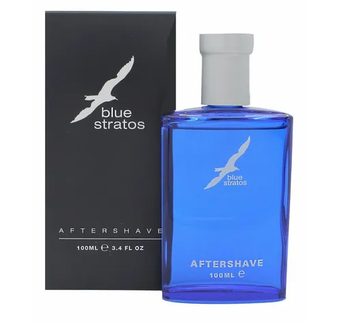 Blue Stratos After Shave Lotion Parfums Bleu Limited Aftershave 100ml Splash
