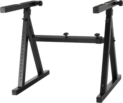 Classic Cantabile KSD-400Pro MK II Keyboardständer - Zubehör für Tasteninstrumente, verstellbar und stabil, belastbar bis 100 kg, ideal für Musiker mit zusätzlichen Erweiterungsmöglichkeiten.