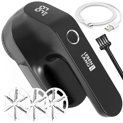 LEBENLANG Elektrischer Fusselrasierer 2000mAh von LEBENLANG