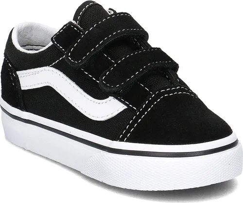 Vans TD Old Skool V black - Kinder Sneaker 7.5 - Freizeitschuhe & Sneaker für Kinder, mit klassischem Design und bequemer Passform für den ganzen Tag.