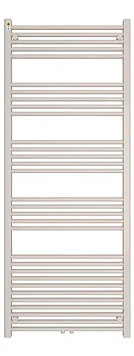 MERT Badheizkörper weiß gerade, 750*1750 mm, Mittelanschluss - Heizkörper für effiziente Wärme, Maße: 750x1750 mm, aus robustem Stahl, ideal für Zentralheizung und Elektrobetrieb, hohe Wärmeleistung und inklusive Wandhalterungen.