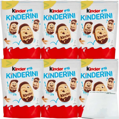 kinder kinderini 6er Pack 6x250g Beutel usy Block