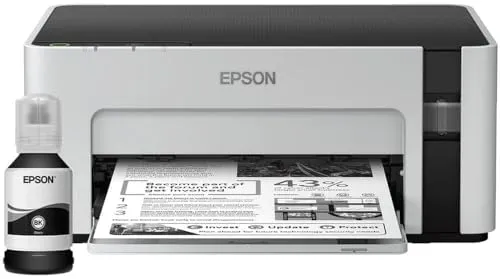 Epson EcoTank M1100 - Nachfüllbarer Tintenstrahldrucker, 6.000 Seiten pro Tintenflasche, ideal für effizientes Drucken im Büro