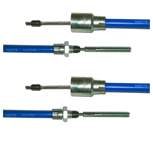 Knott Bremsseil 37086.15 HL - Nirosta 1330 mm - Hochwertiges Bremsseil für Anhänger, Länge 1330 mm, mit geprüfter Qualität für zuverlässige Bremskraft und Sicherheit im Einsatz.