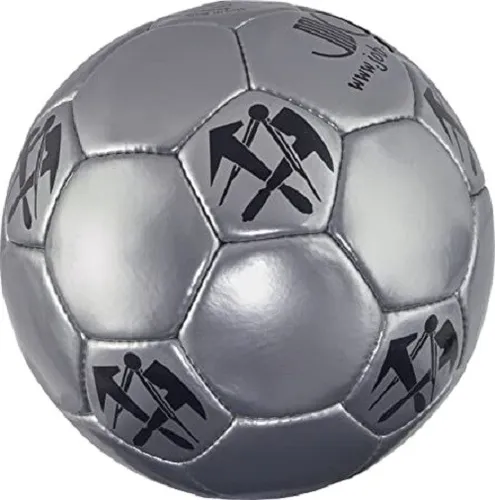 JOB Fußball Dachdecker-Fußball Dachdecker-LOGO NEU silber Zunft-LOGO