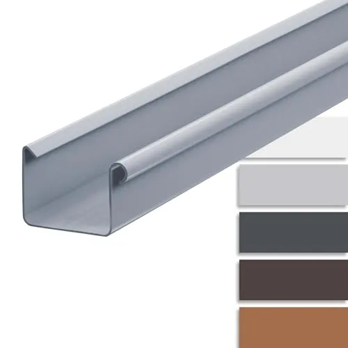 INEFA Dachrinne Kastenrinne 200cm NW115 Grau von INEFA