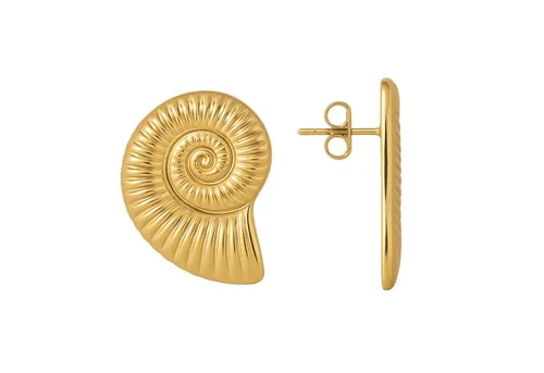 Heideman Paar Ohrstecker Velina goldfarben (Ohrringe, inkl. Geschenkverpackung), Ohrringe Frauen