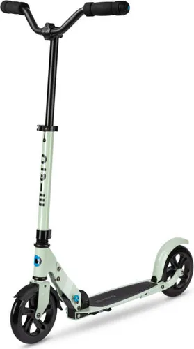 micro Scooter Speed Deluxe Clay - Klappbarer Roller mit großen Rollen, komfortable Fahrt und höhenverstellbarem Lenker für Jugendliche und Erwachsene