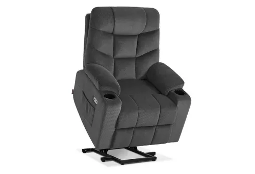 MCombo Relaxsessel mit elektrischer Aufstehhilfe - Sessel für Senioren mit Relaxfunktion, unterstützt beim Aufstehen und Sitzen dank kräftigem Elektromotor, ideal für mehr Selbstständigkeit.