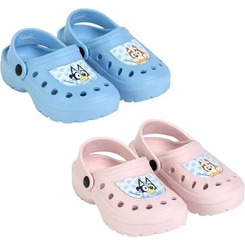 Bluey Kinder Clogs – Lustige und Bequeme Sandalen mit Lieblingscharakteren, perfekt für den Sommer