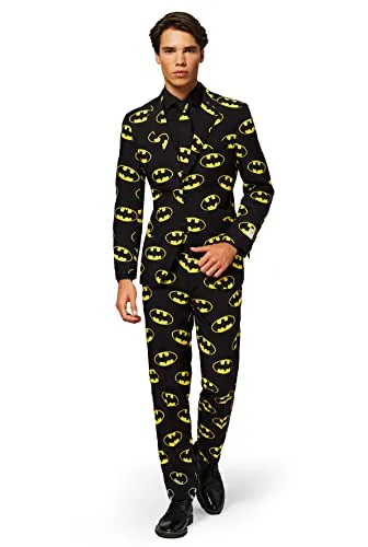 OppoSuits Batman Kostüm in schwarz von OppoSuits