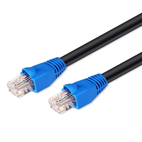 50m CAT6 Outdoor Netzwerkkabel Patchkabel U/UTP UV+waterresistant Außenbereich