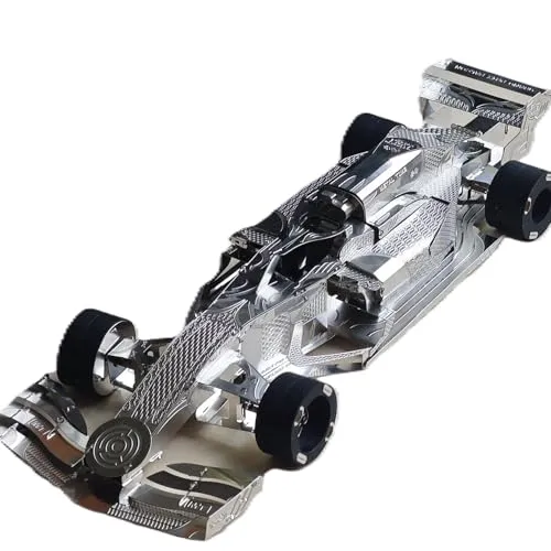 Rennwagen Mechanisches Modell, F1 Auto Metall Modellbausatz, 3D Metall Modellbausätze zum Bauen für Erwachsene, Modell Formel 1 Grand Prix Falcon von Metal Time