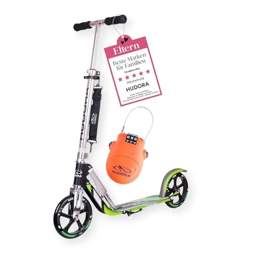 HUDORA BigWheel 205 Scooter mit/ohne Kabelschloss