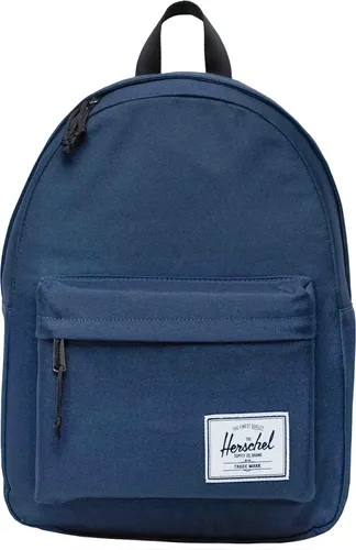 Herschel Classic Rucksack Blau One Size - Vielseitiger Rucksack aus 100 % recycelten Materialien, ideal für den Alltag. Mit schwebendem Laptop-Sleeve und verstellbaren gepolsterten Schultergurten für optimalen Tragekomfort.