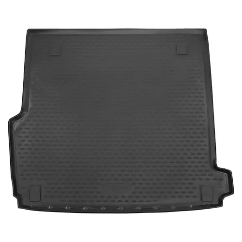 PETEX 3D Kofferraum Schalenmatte Passform für Mercedes E-Klasse (S213) T-Modell ab 09/2016-08/2023, Kofferraumwanne in schwarz