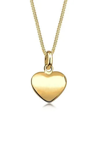 Elli Kette mit Anhänger Herz Filigran Klassisch 925 Silber - Ketten mit Anhänger - Feminine 925 Silber Halskette mit filigranem Herz-Anhänger, perfekt als romantisches Geschenk und stilvolles Accessoire für jeden Anlass.