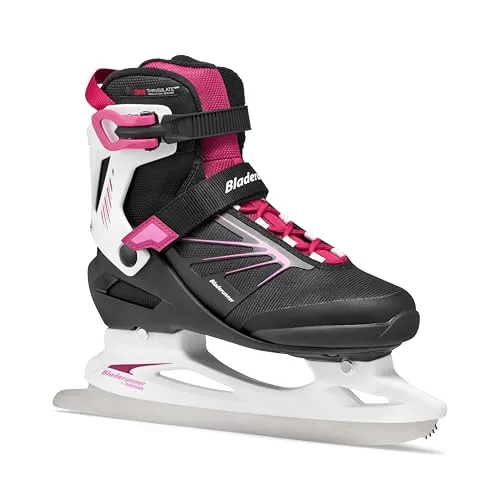 Bladerunner Igniter XT Ice W Allround-Schlittschuh für Freizeitläufer, Damen, Schwarz/Fuchsia, 38
