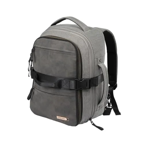 Cabin Max Evos Unterflur Handgepäck – Erweiterbare Reisetasche 40×30×15/20 cm – Unter-Sitz Rucksack für Flugzeug & Airlines