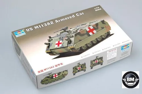 Trumpeter US M113A2 Armored Car Panzerwagen Tank Panzer 1:72 Bausatz Kit 07239