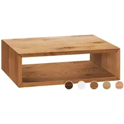 Hasena Nachttisch aus massiver Buche - Eleganter Nachttisch in Weiß, 50x16x41 cm, aus massivem Buchenholz für Langlebigkeit und zeitloses Design.