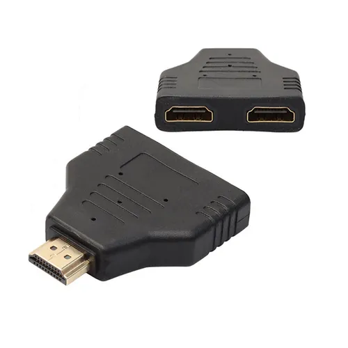 F63 HDMI Verteiler 1 IN 2 Out 3D 4K 1080P HDMI-Verteilersplitter 1 x 2 HDCP 1.4