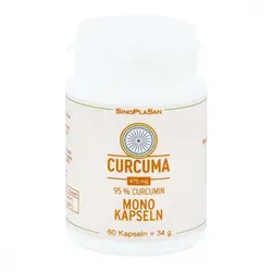 Curcuma 475 mg 95% Curcumin Mono-kapseln