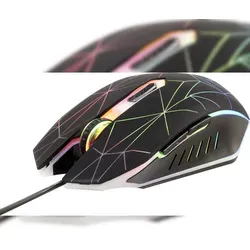 Renkforce RF-GM-120 Ergonomische kabelgebundene USB-Gaming-Maus