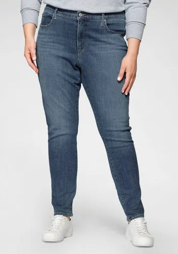 LEVI'S PLUS 311 PL Shaping Skinny Jeans für Damen, Gr. 20 - Damen Skinny-fit Jeans von Levi's® Plus in mid-blue-used. Figurformend mit Stretch für optimalen Tragekomfort und schmaler Beinform. Ideal für vielseitige Outfits, von casual bis elegant.
