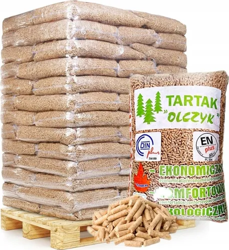 Olczyk Pellets Palette 65 Säcke 975 kg er Holzbrennstoff