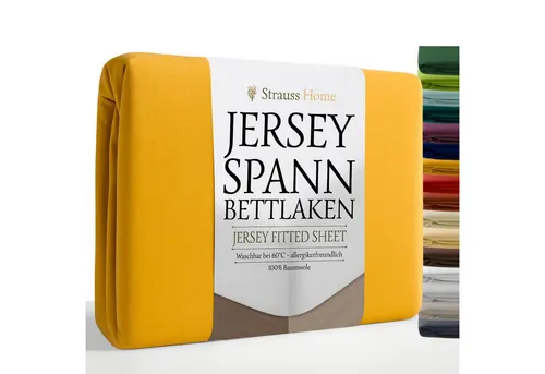 Bettlaken Gelb von Strauss Home