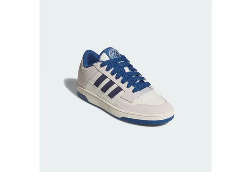 ADIDAS Herren Freizeitschuhe Rapid Court Low - Stylischer Sneaker mit B-Ball-Details für den urbanen Look. Weiches Synthetikleder und griffige Gummi-Cupsohle bieten Komfort und Halt – ideal für Freizeitaktivitäten.