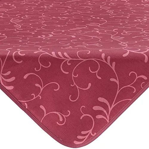 Erwin Müller Mitteldecke Essen abwaschbar Burgund Größe 80x80 cm