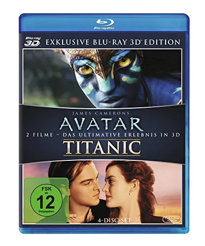 Avatar 3D und Titanic 3D [3D Blu-ray]