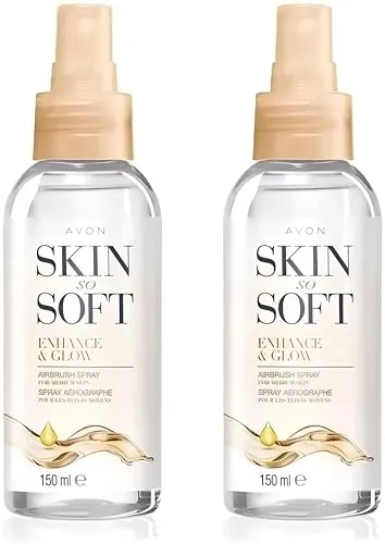 Avon skin so soft Enhance & Glow Gradual Tan Airbrush Spray