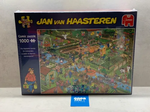 Jumbo Cosmic Puzzle Jan van Haasteren Gemüsegarten Neu OVP 1000 Teile
