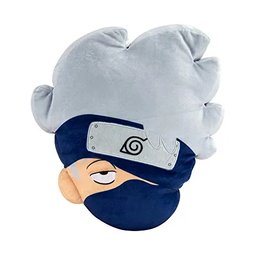 Club Mocchi Mocchi - Mega Kakashi Plüschtier 38cm - Plüschpuppe, super weich und perfekt als Kissen oder Schlafzimmer-Accessoire für Sammler und Kinder ab 3 Jahren.