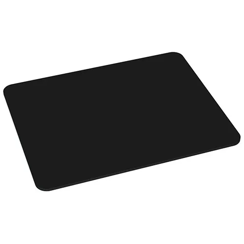 Mauspad Gaming Mousepad weich und rutschfest Maus Pad 22 x 18 cm, schwarz