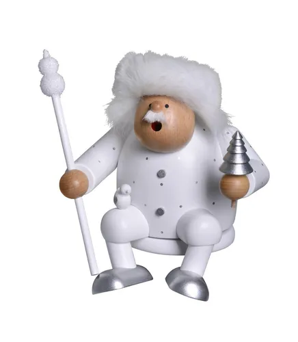 Unbekannt Räuchermännchen Väterchen Frost von KWO Kunstgewerbe-Werkstätten Olbernhau GmbH
