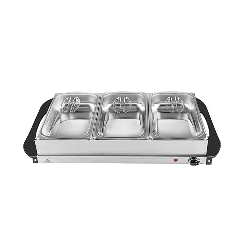 Silva Homeline SH 4.1 Buffetwärmer aus Edelstahl