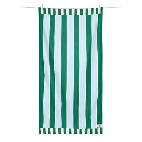 Dock & Bay Badetuch Peppermint Punch - Extra Large - Luxuriöses Badetuch aus Waffelpiqué, super saugfähig und schnelltrocknend. Perfekt für Zuhause oder unterwegs, inklusive praktischer Tasche. Hergestellt aus 100% recyceltem Material – umweltfreundlich und bequem.