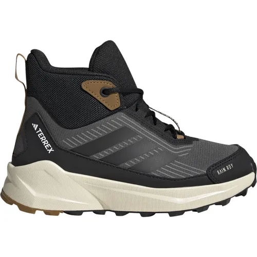 adidas Terrex Trailmaker 2 Mid RAIN.RDY Wanderschuhe für Kinder - Wasserdichte und atmungsaktive Wanderschuhe für Kinder mit optimalem Halt, ideal für Abenteuer bei jedem Wetter. Hergestellt aus mindestens 20 % recycelten Materialien.