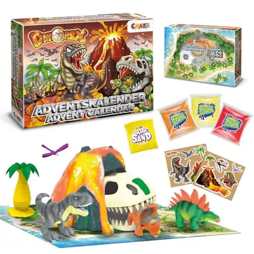 CRAZE DINOREX Spielzeug Adventskalender von CRAZE