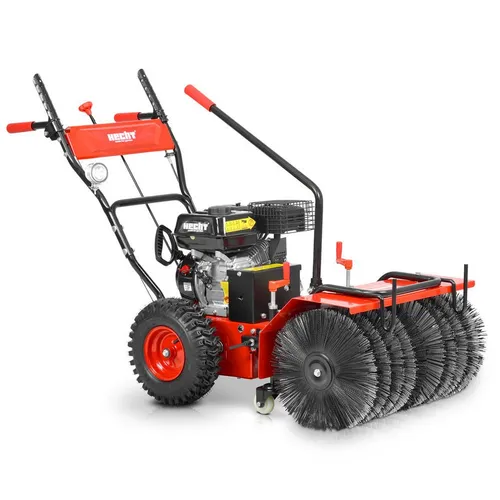 Hecht Benzin-Kehrmaschine 8616 SE mit Elektrostarter, 62,00 cm Arbeitsbreite, Zubehör erweiterbar, 8 Gänge, 6,5 PS