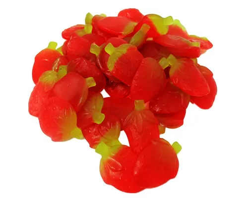 Fruchtgummi Bären & Co. Süßigkeit, Erdbeerfruchtgummi mit fruchtig köstlichem Erdbeergeschmack 175g