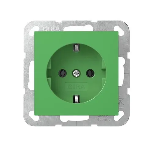 Steckdosen Grün von Gira SCHUKO-Steckd. Steckdosen