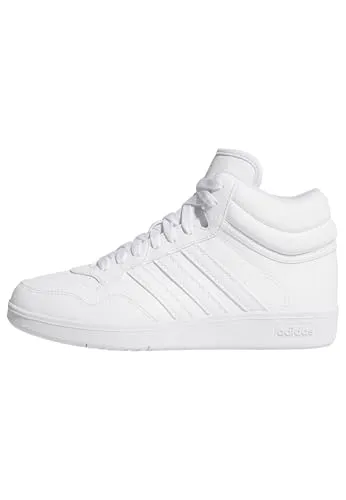 adidas Damen Hoops 4.0 MID Schuhe - Damen-Sneaker mit regulärer Passform und Obermaterial aus Synthetikleder für optimalen Komfort und Stil.