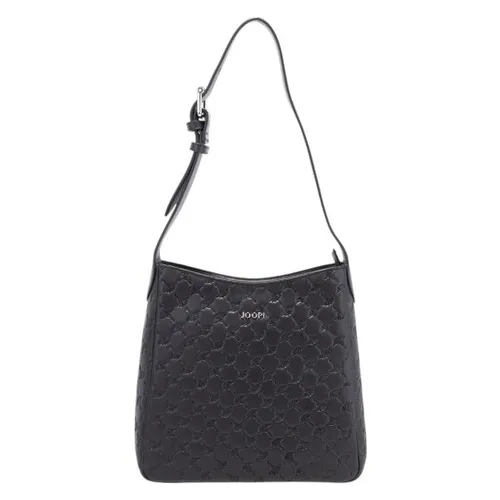 Joop Leggero Stampa Elda Hobo - Schultertasche XS 23 cm schwarz - Schultertasche aus hochwertigem Rindleder, ideal für stilvolle Frauen. Kompakt, leicht und perfekt für den täglichen Gebrauch.