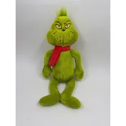 Der Grinch mit Schal Stofftier Plüsch 50cm Stofftier Weihnachts Muffel Grün