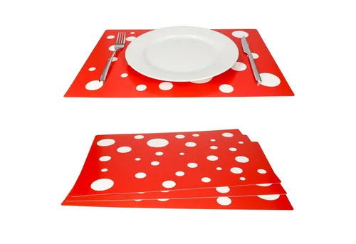 Tischsets Rot von MamboCat